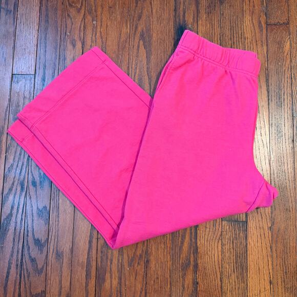 And Away Women's Hot Pink Sweatsuit Loungewear 2 pc M L EUC - Picture 4 of 7